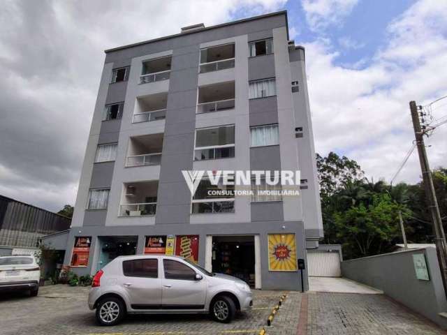 Apartamento com 1 dormitório para alugar, 40 m² por R$ 1.900,00/mês - Fortaleza - Blumenau/SC