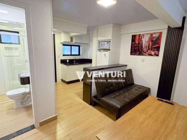 Apartamento com 1 dormitório para alugar, 35 m² por R$ 1.950,00/mês - Fortaleza - Blumenau/SC