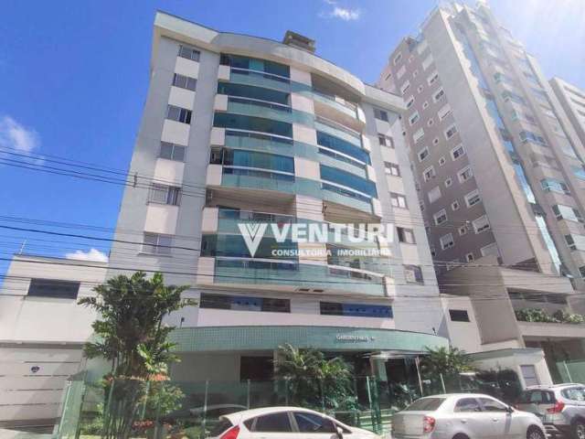 Apartamento com 3 dormitórios para alugar, 120 m² por R$ 3.798,02/mês - Velha - Blumenau/SC