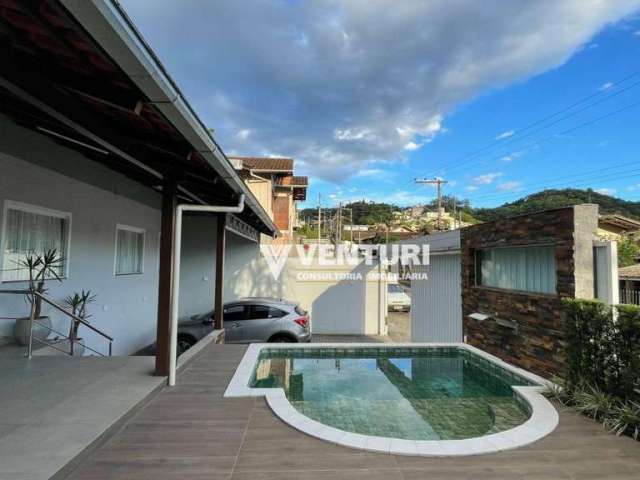 Casa com 3 dormitórios para alugar, 169 m² por R$ 4.236,74/mês - Garcia - Blumenau/SC