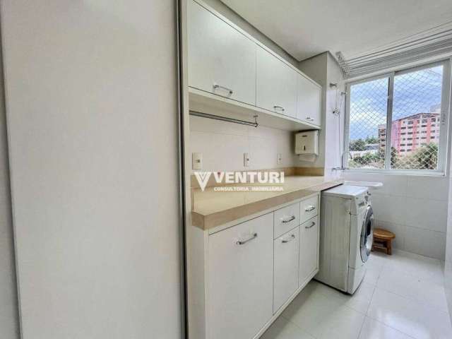 Apartamento com 4 dormitórios, 204 m² - venda por R$ 1.600.000,00 ou aluguel por R$ 9.338,01/mês - Ponta Aguda - Blumenau/SC