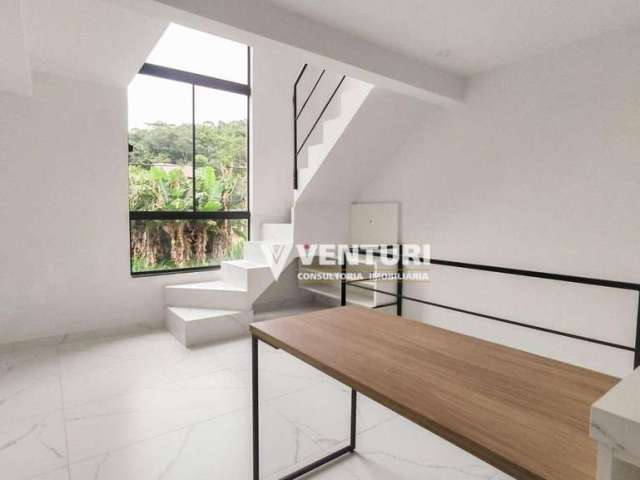 Casa com 1 dormitório para alugar, 57 m² por R$ 2.227,28/mês - Garcia - Blumenau/SC