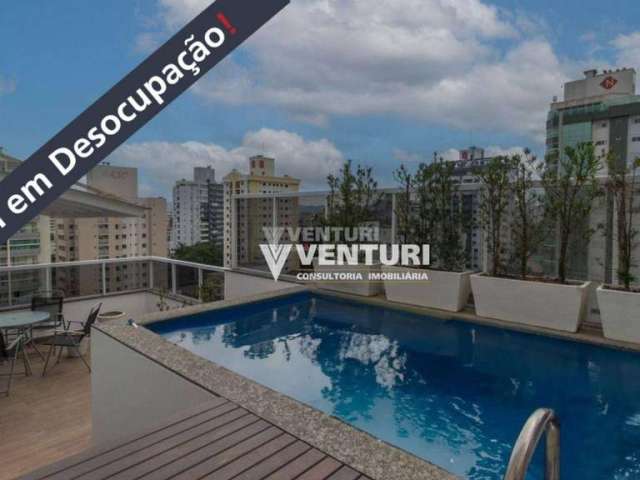 Apartamento com 2 dormitórios para alugar, 118 m² por R$ 6.785,00/mês - Victor Konder - Blumenau/SC