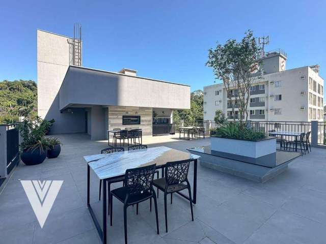 Apartamento com 1 dormitório, 30 m² - venda por R$ 275.000,00 ou aluguel por R$ 2.469,64/mês - Boa Vista - Blumenau/SC