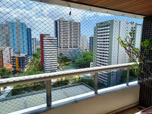 Apartamento Cobertura nascente 4 Suites sendo 3 suítes mais gabinete com 492,21m2 na Pituba