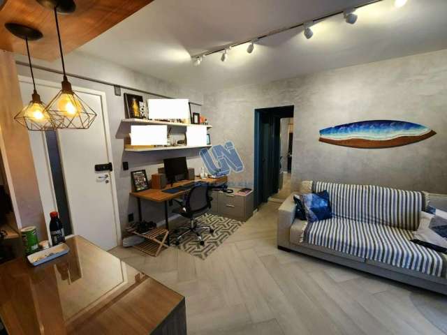 Barra Life quarto e sala 45m2 na Barra decorado