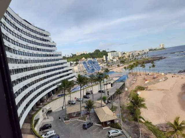 Apartamento 2 quarto mobiliado com vista mar 52m2 na Ondina