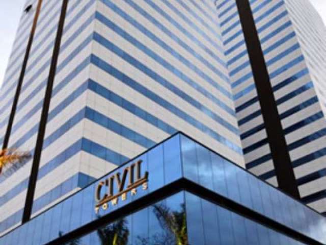 Civil Tower Sala comercial com 212,57m2 no Costa Azul