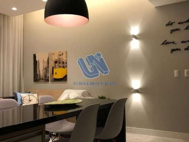 Lindo Apartamento Decorado quarto e sala no Caminho das Árvores 45m2 (Taxas Inclusas)