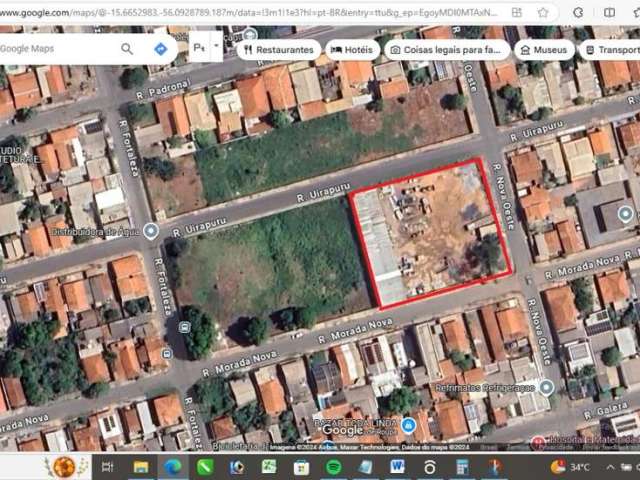 Terreno comercial à venda na Novo Oeste, 1, Parque do Lago, Várzea Grande por R$ 1.300.000