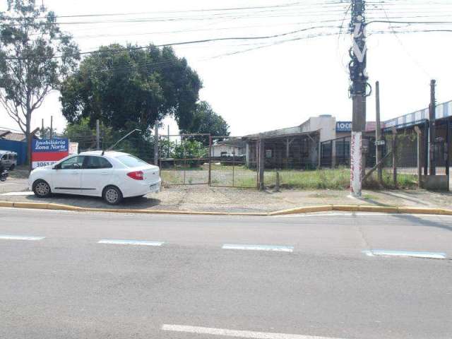 Terreno comercial à venda na Avenida Dorival Cândido Luz de Oliveira, 1397, COHAB C, Gravataí, 450 m2 por R$ 1.450.000