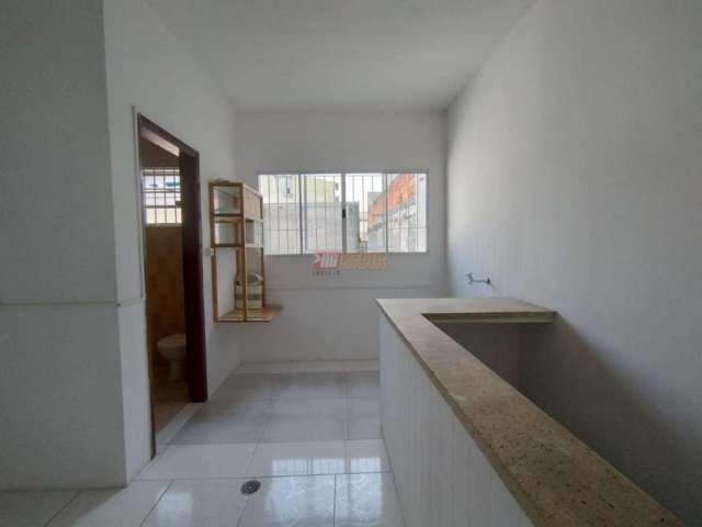 Sala comercial com 4 salas para alugar na Rua Carijós, Vila Linda, Santo André, 120 m2 por R$ 3.400