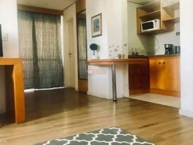 Flat com 1 quarto à venda na Avenida Portugal, Centro, Santo André, 44 m2 por R$ 270.000