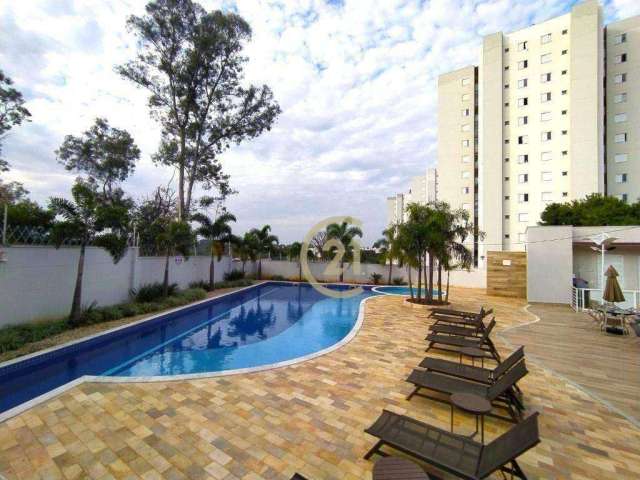 Apartamento com 3 dormitórios à venda, 66 m² por R$ 475.000,00 - Edifício Plaza Bella Vista - Indaiatuba/SP