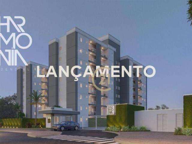 Lançamento Residencial Harmonia -  Apartamentos à partir de 48 m²- AP0834