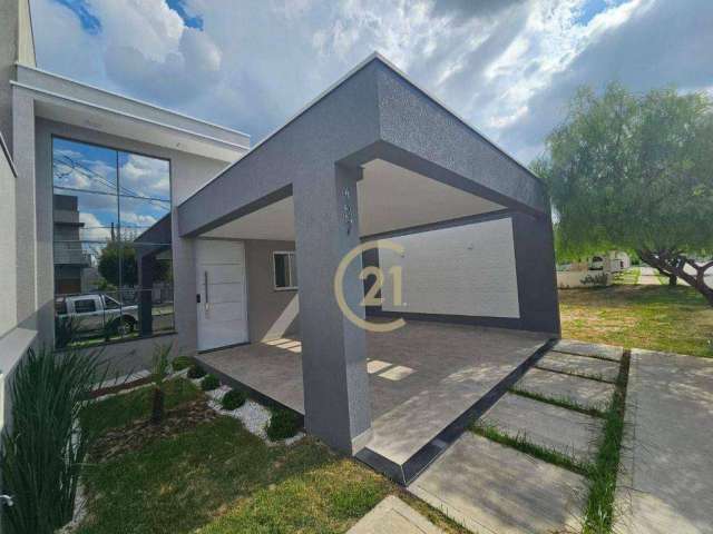 Casa com 3 dormitórios à venda, 105 m² por R$ 895.000,00 - Jardim Park Real - Indaiatuba/SP