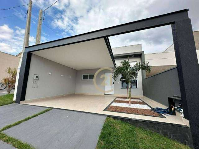 Casa com 3 dormitórios à venda, 130 m² por R$ 990.000,00 - Condomínio Residencial Vila Rica - Indaiatuba/SP