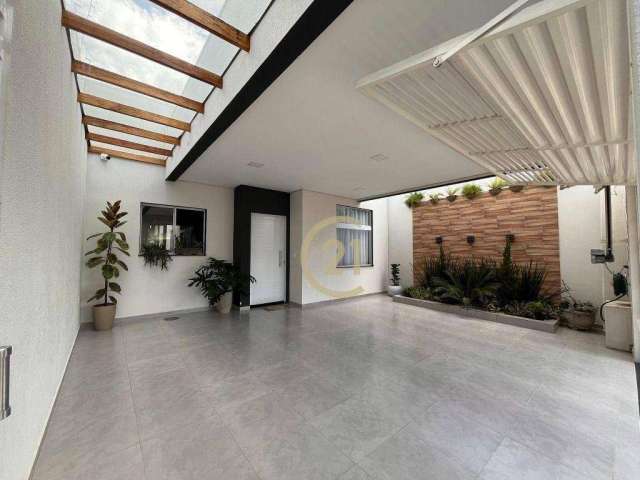 Casa com 3 dormitórios à venda, 132 m² por R$ 750.000,00 - Jardim Moriyama - Indaiatuba/SP