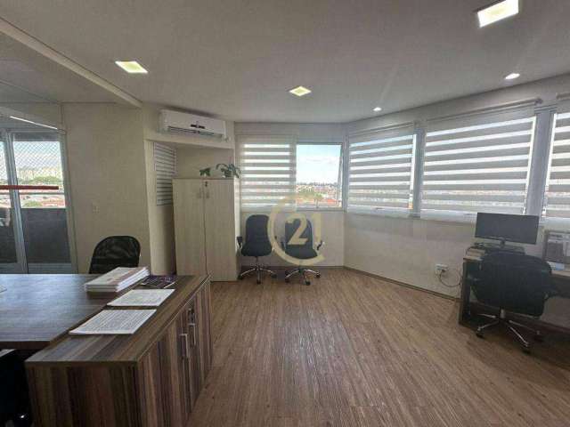 Sala para alugar, 120 m² por R$ 7.560,00/mês - Office Premium - Indaiatuba/SP