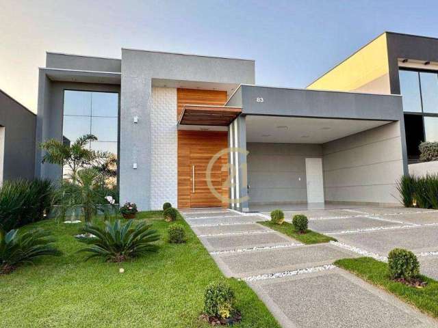 Casa com 3 dormitórios à venda, 156 m² por R$ 1.795.000,00 - Jardim Residencial Dona Maria José - Indaiatuba/SP