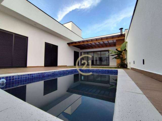 Casa com 3 dormitórios à venda, 188 m² por R$ 1.350.000,00 - Jardim Laguna	 - Indaiatuba/SP