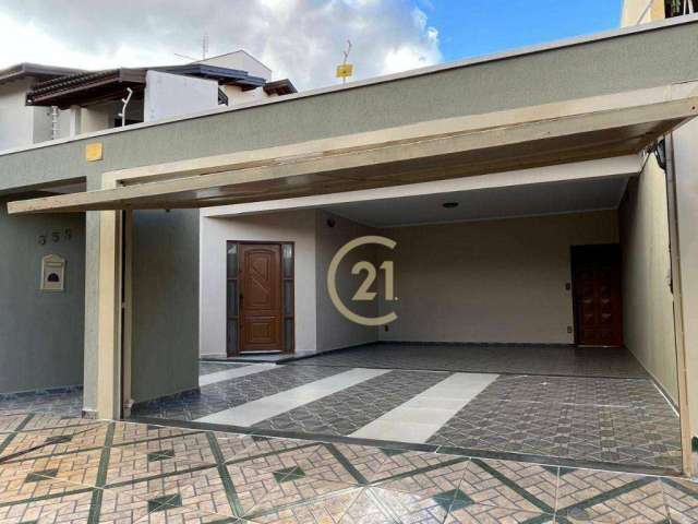 Casa com 3 dormitórios para alugar, 153 m² por R$ 5.033,01/mês - Jardim Regina - Indaiatuba/SP