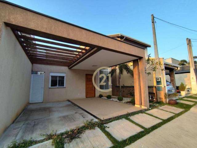 Casa com 3 dormitórios para alugar, 98 m² por R$ 4.485,59/mês - Jardim Park Real - Indaiatuba/SP