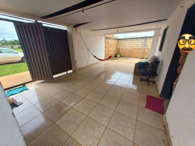 Vendo casa no Jardim ABC Goias 80 mil de 3Qts com suite