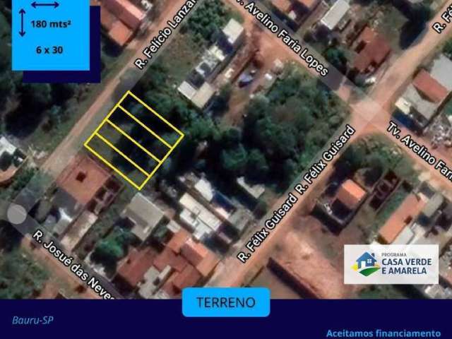 4 lotes com 180m² no Parque Manchester