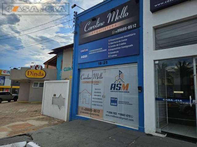 Aluga-se sala comercial na Av. Duque de Caxias com tudo incluso: água, luz,