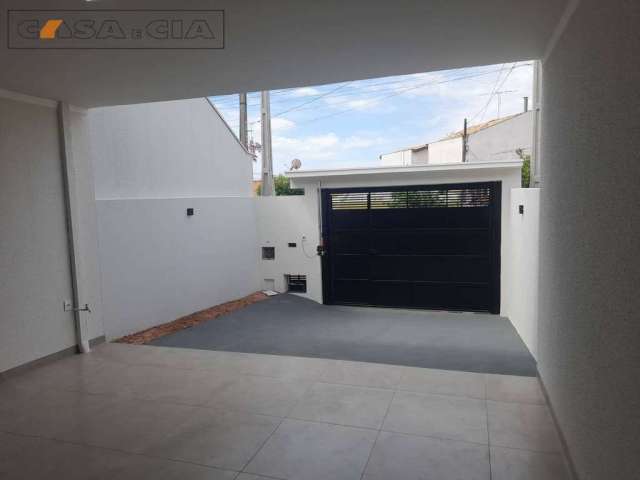 Casa nova com 3 dormitórios na Vila Souto