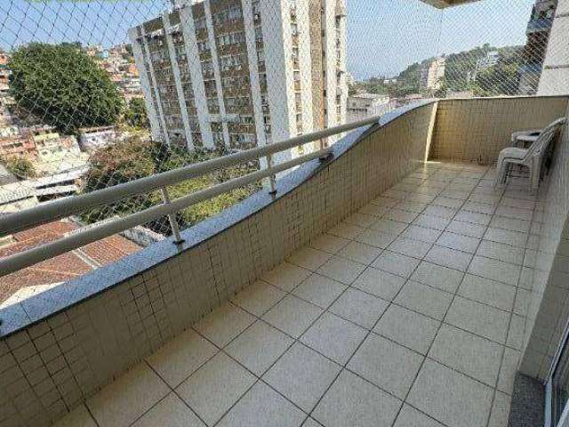 Apartamento com 3 dormitórios para alugar, 120 m² por R$ 5.297,62/mês - Ingá - Niterói/RJ