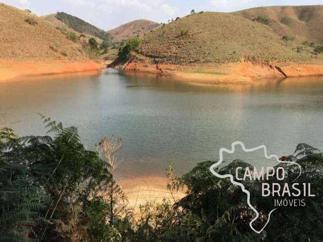 Lindo sítio na beira da represa! Estuda permuta no litoral.