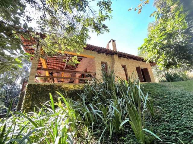 Co00386 - casa estilo rustico em condomínio fechado restinga verde, são roque - sp.