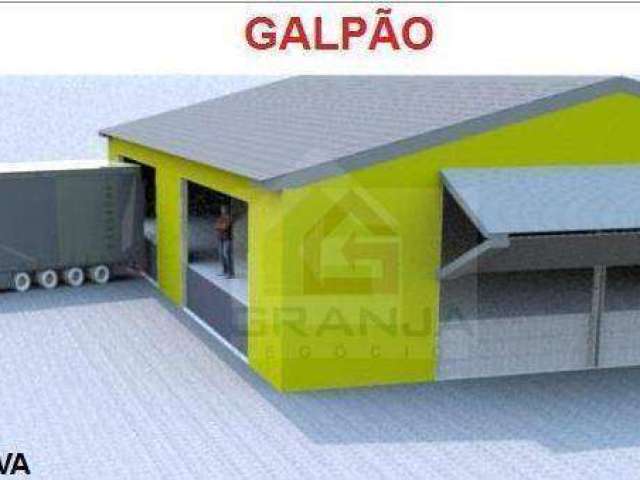 Galpão para alugar, 1598 m² por R$ 39.478,33/mês - Granja Viana - Cotia/SP