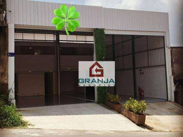 Galpão novo c/110m²  p/alugar por R$ 15.000/mês - Granja Viana - Cotia/SP