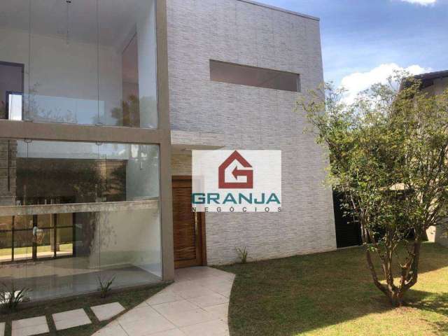 Casa com 4 dormitórios, 277 m² - venda por R$ 2.350.000,00 ou aluguel por R$ 15.000,00/mês - GRANJA VIANA – SÃO PAULO II - Cotia/SP