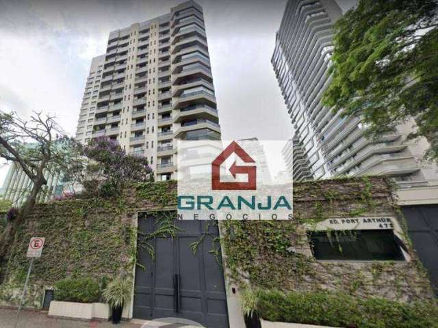 Apartamento com 4 dormitórios à venda, 220 m² por R$ 6.400.000,00 - Itaim Bibi - São Paulo/SP