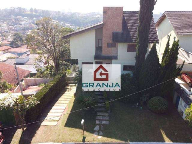 OPORTUNIDADE! Casa Charmosa em condomínio fechado com 3 dormitórios à venda, 350 m² por R$ 1.700.000 - GRANJA VIANA – NOVA HIGIENOPOLIS - Jandira/SP