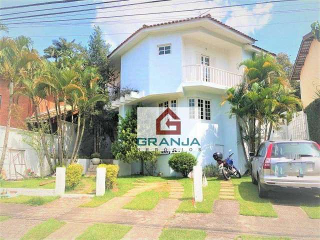 Casa com 4 dormitórios, 280 m² - venda por R$ 1.390.000,00 ou aluguel por R$ 6.515,00/mês - Granja Viana - Carapicuíba/SP