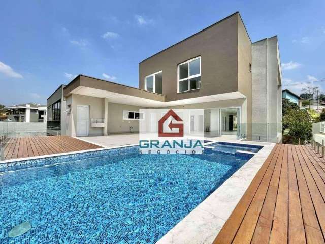 Casa com 5 dormitórios à venda, 557 m² por R$ 3.250.000,00 - Granja Viana - Jandira/SP