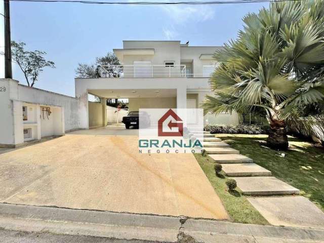 Casa Luxuosa com 04 suítes na rua do Shopping Granaja Viana a venda por R$ 3.200.000,00 - Granja Viana - Cotia - SP