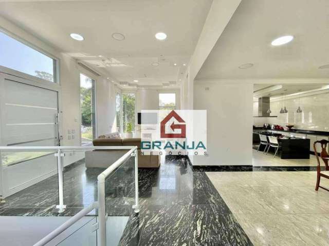 Moderna Casa Integrada com 04 dorms/03 suítes, Piscina e 536m2 por apenas R$ 1.850.000,00 no Palos Verdes, Granja Viana - Cotia - SP