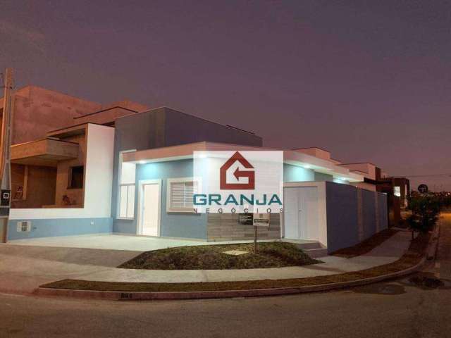 Linda e Nova Casa Terrea c/ 3 dormitórios/01 suíte à venda por R$ 636.000 - Horto Florestal Villagio - Sorocaba/SP