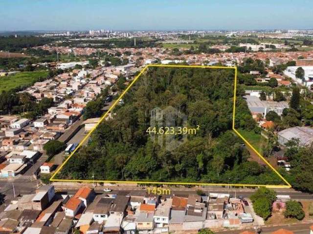 TERRENO A VENDA EM CAMPINAS 3ª maior Cidade do Estado de São Paulo. Localização: Rua Novotel, Bairro de Nova Aparecida. Tamanho: 48.400,00m².