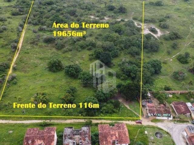 ALAGOINHAS - TERRENO ideal para projetos de Minha Casa Minha Vida. São 19.656m² totalmente plano. Rua com água e energia na porta. Entre em contato.