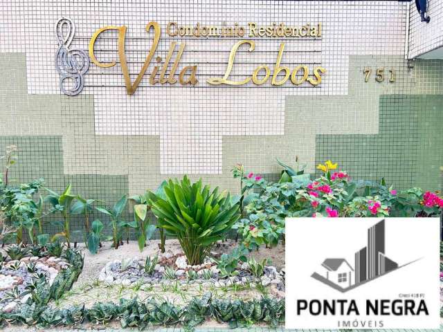 Villa lobos, apartamento de 204m2 na ponta negra