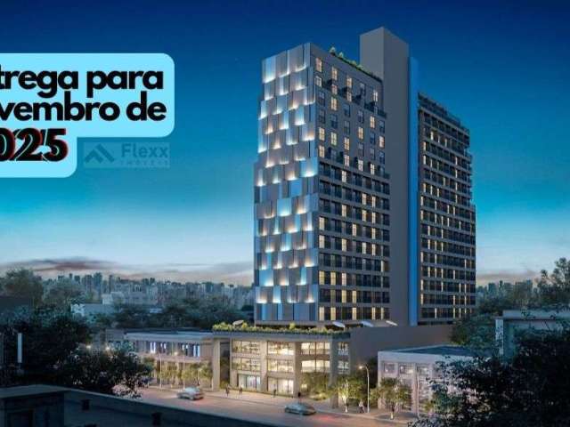 Studio com 1 dormitório à venda, 23 m² por R$ 515.789,48 - Água Verde - Curitiba/PR