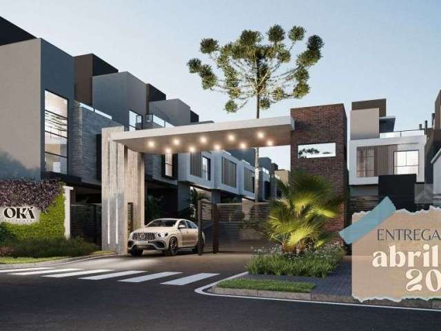 Casa com 3 dormitórios à venda, 242 m² por R$ 1.731.985,87 - Bacacheri - Curitiba/PR