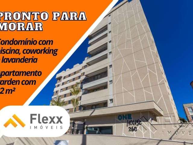 Apartamento Garden com 1 dormitório à venda, 22 m² por R$ 281.708,00 - Novo Mundo - Curitiba/PR